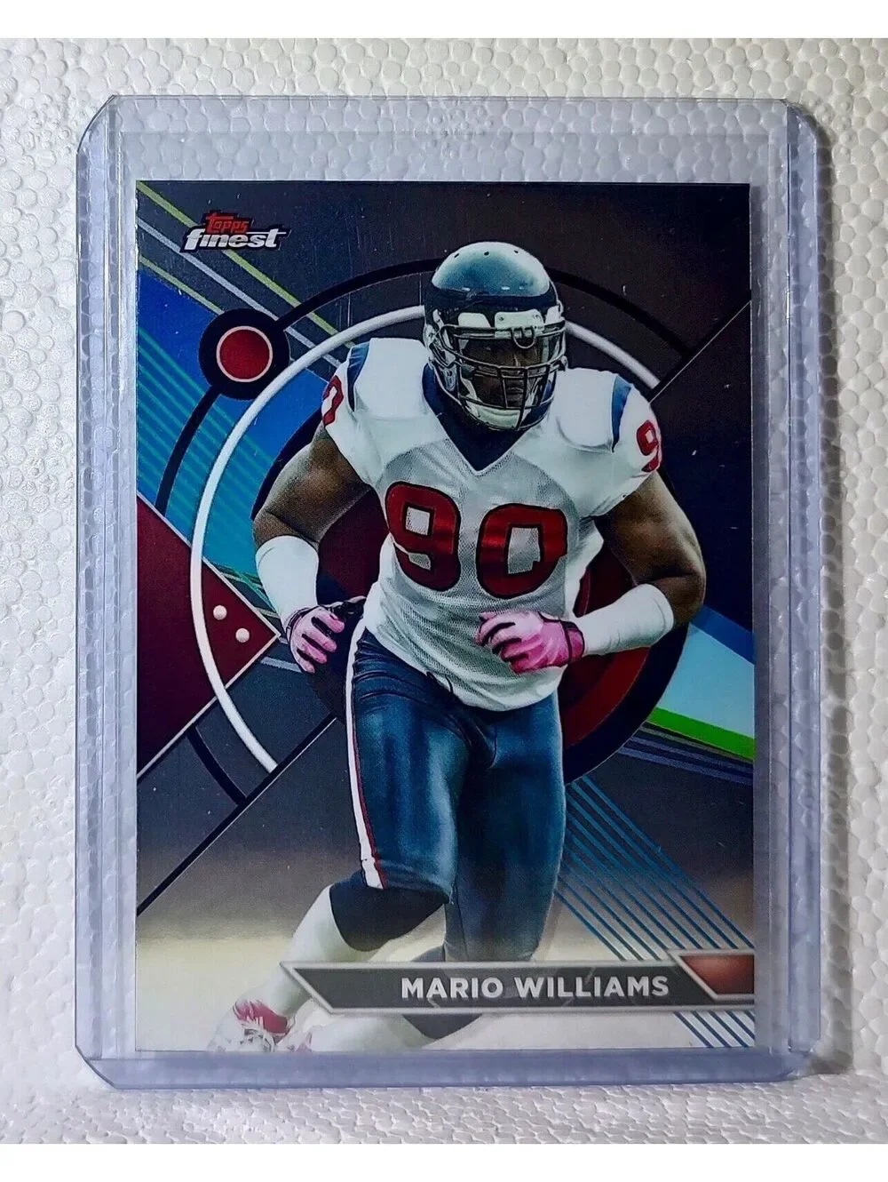 2023 Mario Williams Topps Finest NFL #193 Football Card Houston Texans